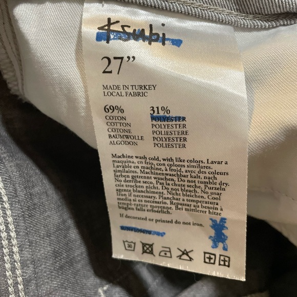 Ksubi Super Skinny Zip Stainless Gray Size 27 Women’s Denim Pants - Picture 7 of 11